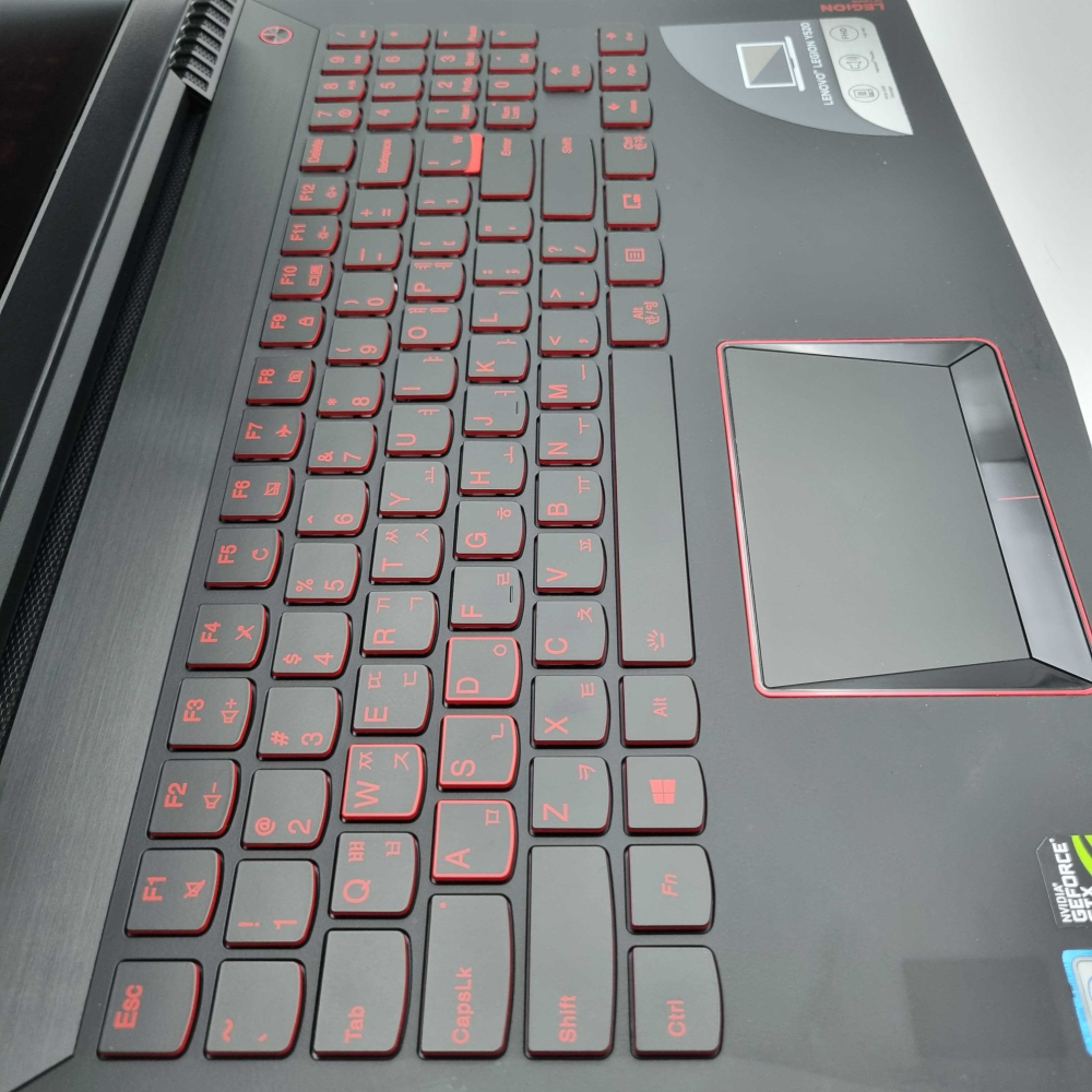 레노버 리전 i7 HQ RAM 16GB GTX 1050Ti 15.6인치 게이밍 리퍼 노트북