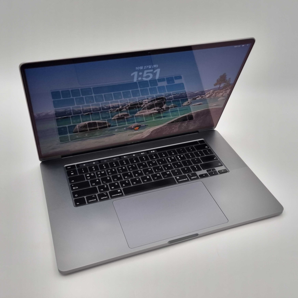 애플 맥북 프로 i7 9TH RAM 32GB SSD 1TB 16인치 리퍼 노트북