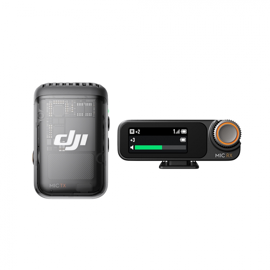 DJI MIC 2 (1 TX + 1 RX) 무선 마이크 송수신기 세트