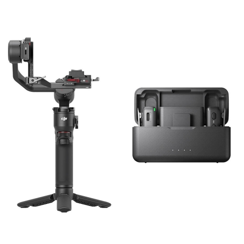 DJI RS 3 Mini 크리에이터 Combo 2 DSLR 카메라짐벌 오디오세트