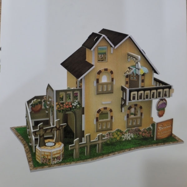 (창의와날개)집만들기 3D퍼즐