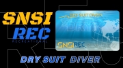 버블디 SNSI 드라이슈트 다이버 (DRY SUIT  DIVER)