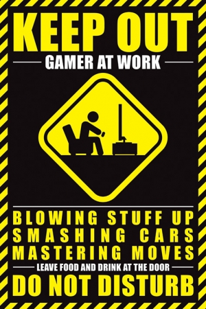Gamer At Work