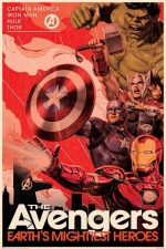어벤져스 / Avengers: Golden Age Hero Propaganda (Retro)