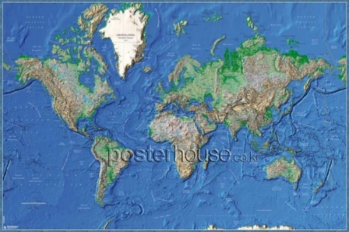 세계지도 Map: Mundo