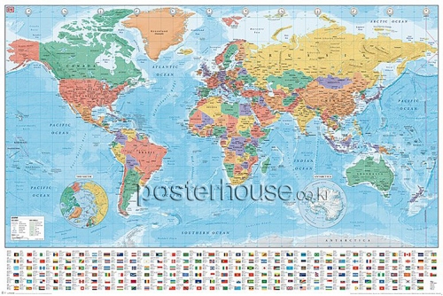 World Map (Modern 2020)