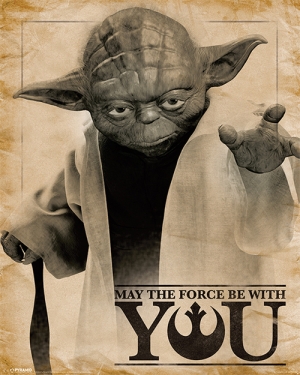 스타 워즈 / Star Wars Classic (Yoda, May the Force be With You) [Mini]
