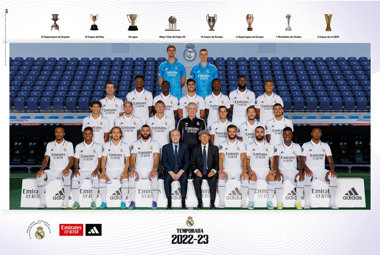레알 마드리드 / Real Madrid 2022-2023 Plantilla