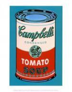 워홀 / Warhol: Campbells Soup Can pink & red