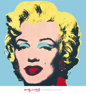 워홀 / Warhol: on blue ground Marilyn