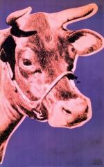 워홀 / Warhol: Cow (Purple and Orange)
