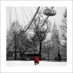 Snow On The South Bank: London