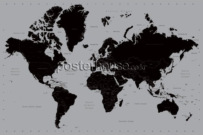 World Map: Contemporary