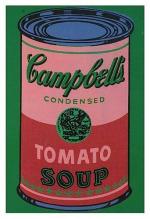 워홀 / Colored Campbell's Soup Can, 1965 (red & green)