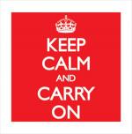 Keep Calm And Carry On: Mini