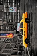 NEW YORK: 7th avenue taxi