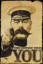LORD KITCHENER: your country needs you