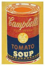 워홀 / Campbell's Soup Can, 1965 (yellow & blue)