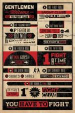 파이트 클럽 / Fight Club Rules Infographic