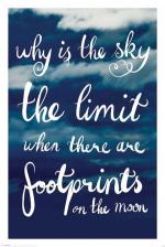 Why Is The Sky The Limit: Typography