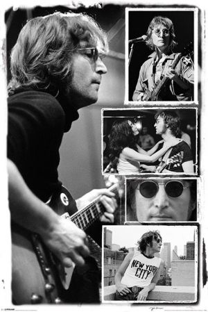 존 레논 / John Lennon: Collage - Bob Gruen