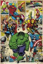 MARVEL COMIC - HERE COME THE HEROES