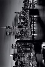 New York - Brooklyn Bridge (B&W)