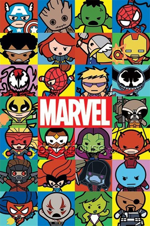 마블 캐릭터 / Marvel: Kawaii Characters