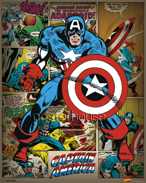 캡틴 아메리카 / Marvel Comics: Captain America Retro [Mini]