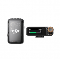 DJI MIC 2 (1 TX + 1 RX) 핸드짐벌 브이로그 무선 마이크세트