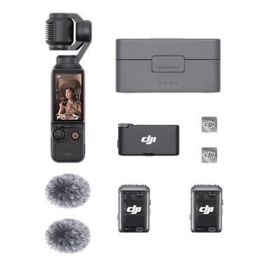 Osmo 포켓 3 브이로그 콤보 - DJI Mic Mini 송신기 (인피니티 블랙)