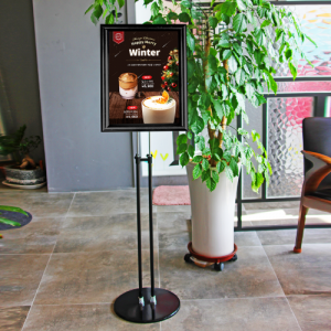 포스터스탠드 개폐식 (사각)