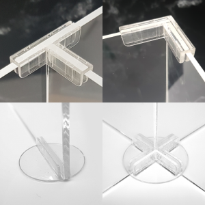 아크릴판 받침대 연결부품