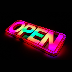 아크릴 면발광 OPEN SIGN
