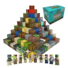 크래프트 마크 자석 큐브 블럭125개 피큐어10개세트