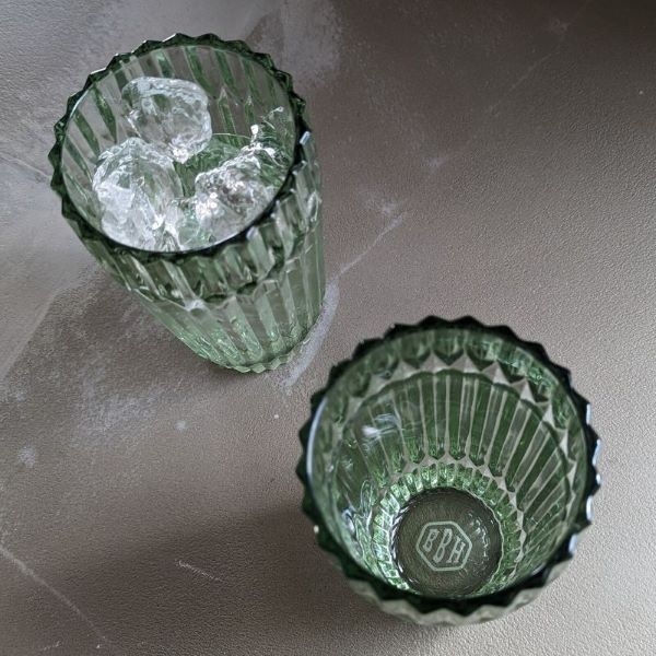 LUMIE  GREEN GLASS TUMBLER _루미 그린 글래스 텀블러 2size