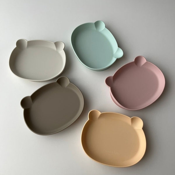 kawaii&born baby non-slip plate_논슬립 플레이트