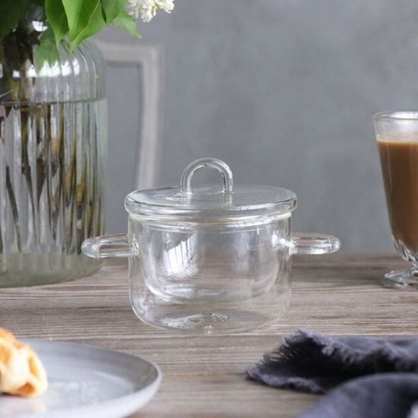 Luigi Bormioli  POT & LID _루이지 보르미올리 글래스 볼 250ml