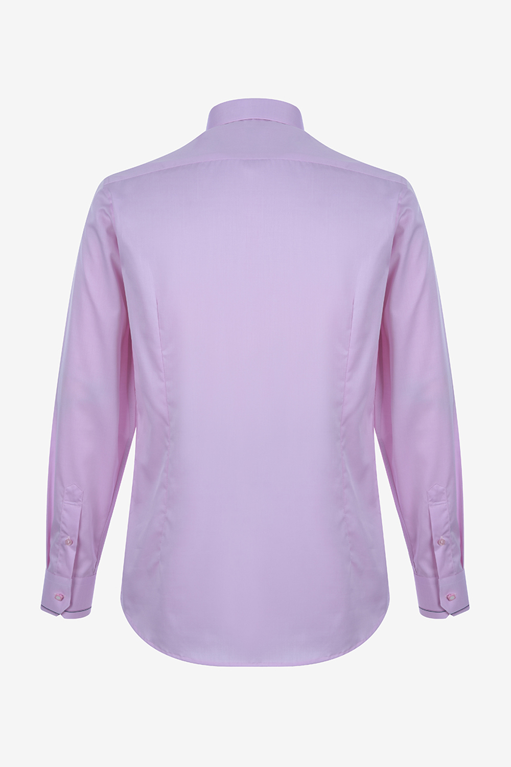 [공식스토어] 120수 면혼방 솔리드 슬림핏 셔츠 핑크 YJ3SUS526PI