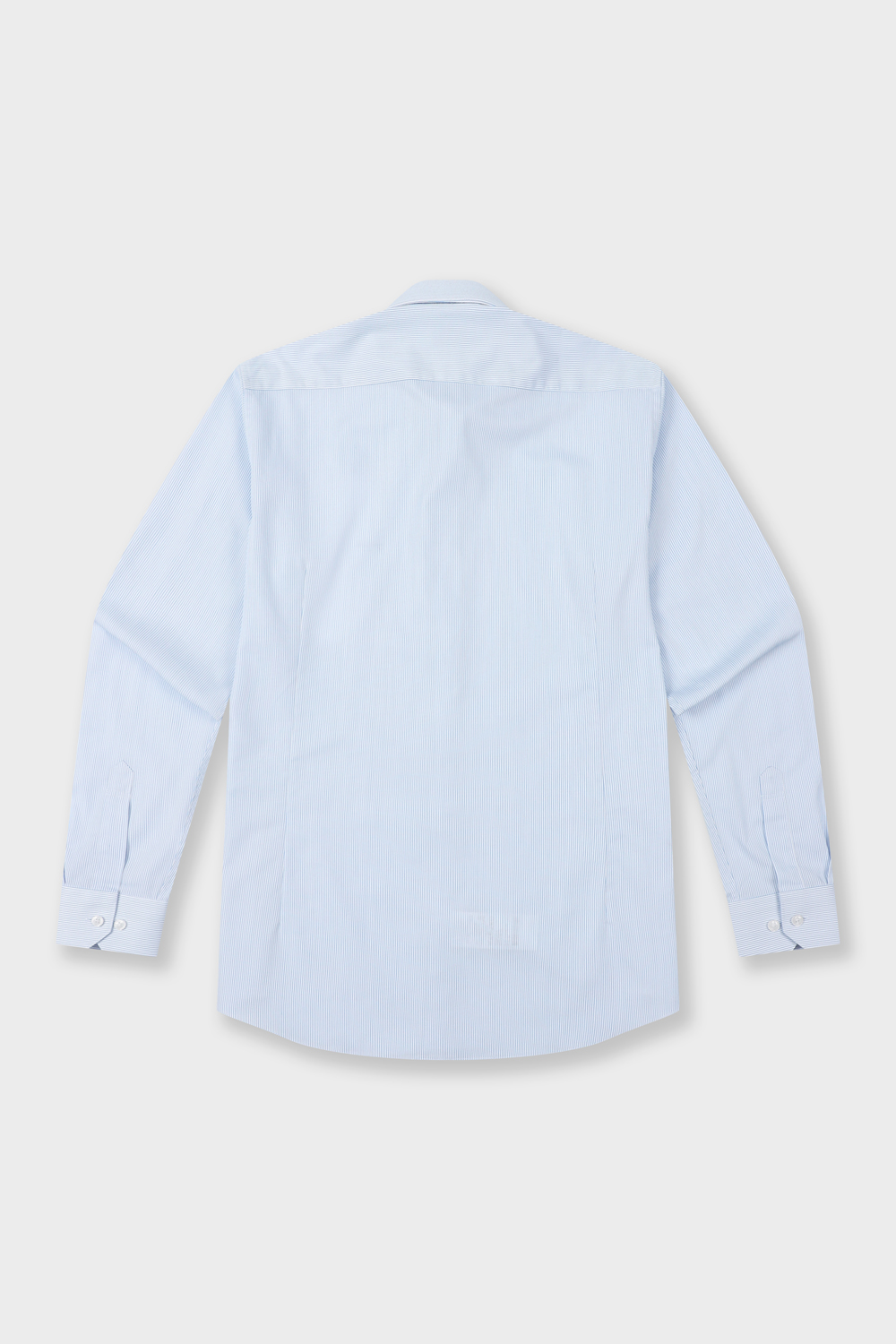 [공식스토어] 핀스트라이프 슬림핏 폴리혼방 셔츠 블루 YJ4SBS160BL