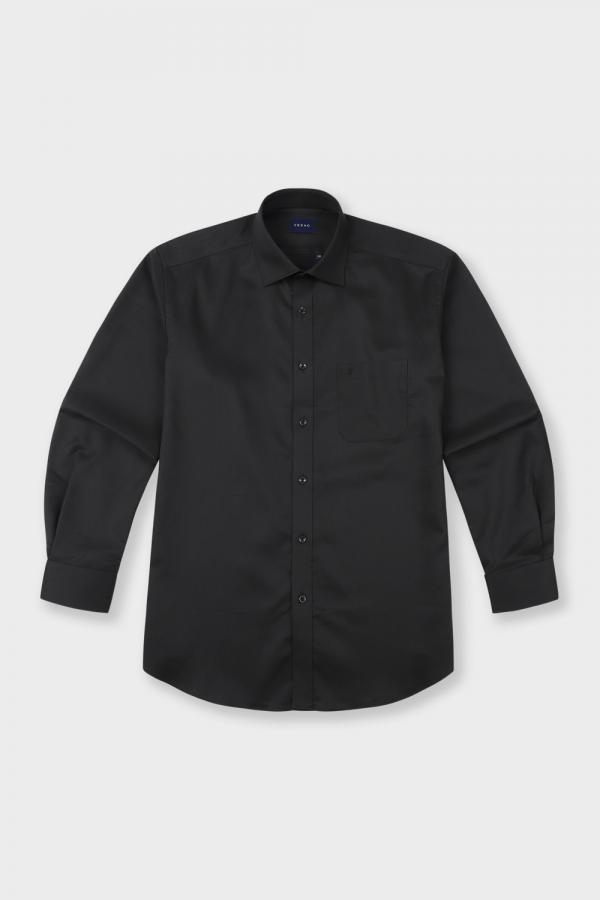 [공식스토어] 레귤러핏 구김적은 스트레치 드레스셔츠 블랙 YJ4SBR101BK