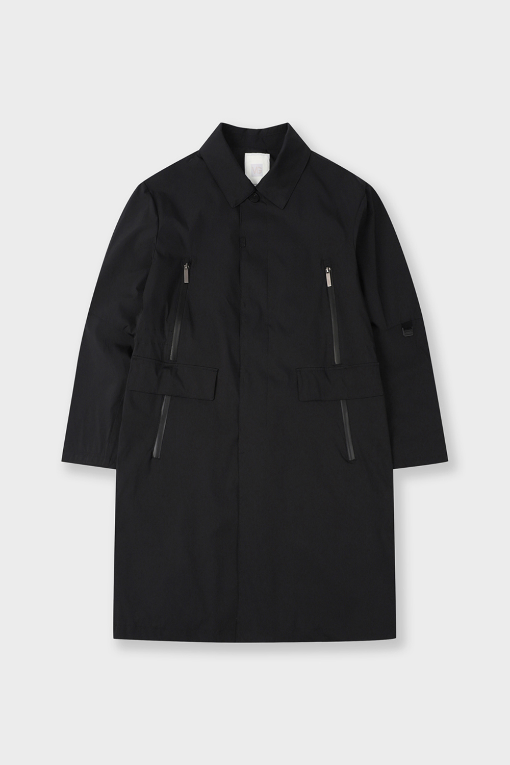 [공식몰] 빅포켓 MA-1 트렌치 코트 블랙