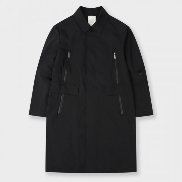 [공식몰] 빅포켓 MA-1 트렌치 코트 블랙
