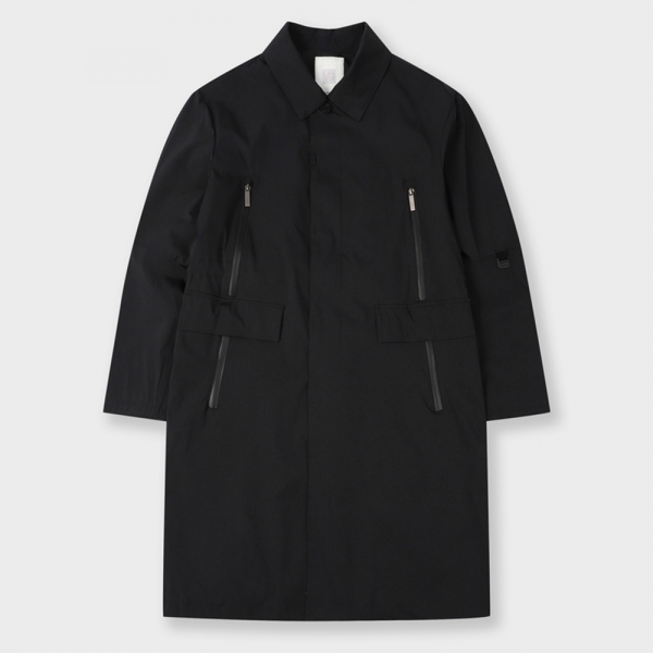 [공식몰] 빅포켓 MA-1 트렌치 코트 블랙