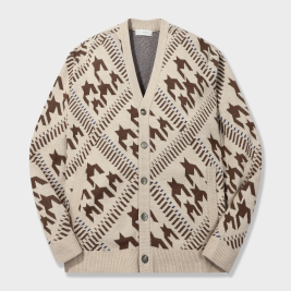 빅 하운드투스 가디건 베이지 BN2WSW871BE