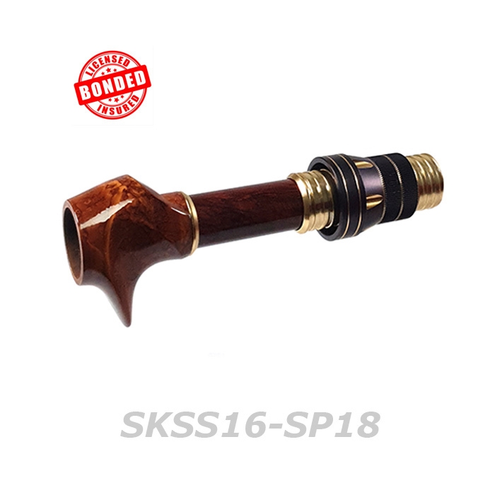 후지 SK16 우드마블 베이트 릴시트 키트 (SKTS16-SP18) 너트포함-완성품 본딩완료