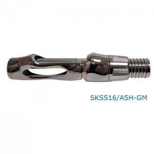 후지 PVD 도금 고광택 건메탈 SK16 고정식 너트 (SKSS16/ASH-GM)