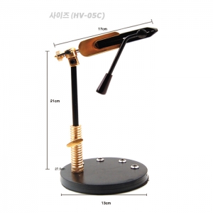 헤이든 골든 타잉바이스 (HV-05C) - 스탠드형 라운드형 베이스 조(JAW) 최대 2.0mm