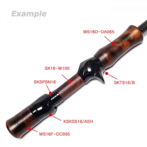 후지 SKTS16 SKSS16 전용 K 월넛 우드 그립 (WS16D-DA065) WOOD 나무그립