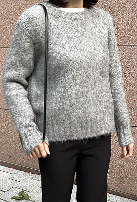 헤어리 알파카 니트(3color)